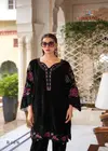 R 1476 By Shree Embroidery Velvet Pakistani Top With Bottom Wholesale Price In Surat
